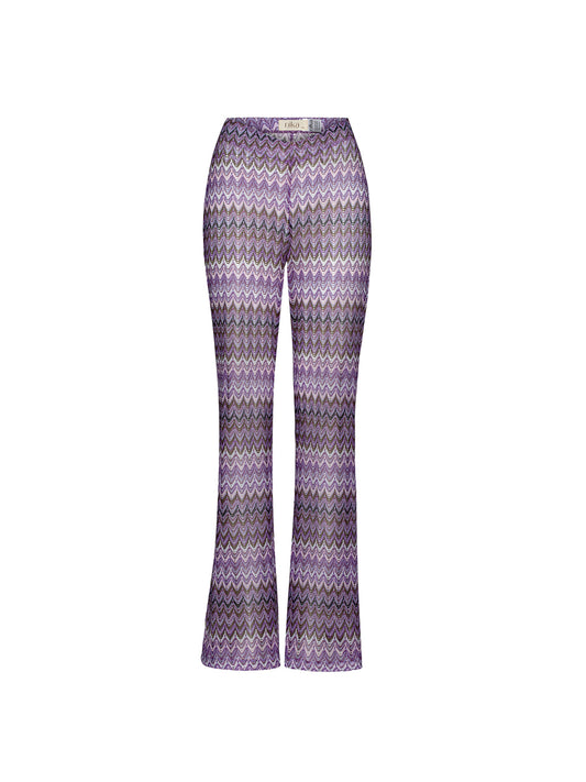 Bielle Pants Purple Knit