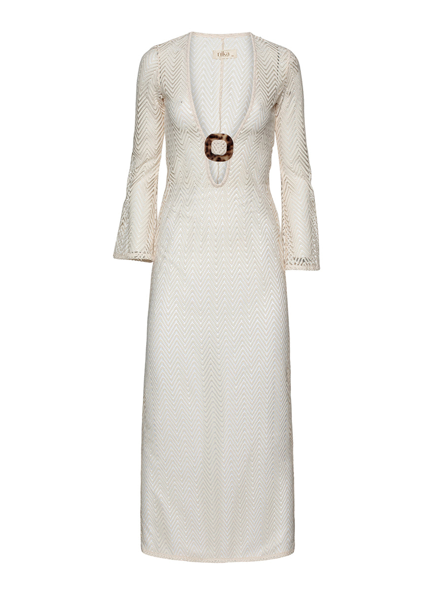 Hamptons Dress Ivory