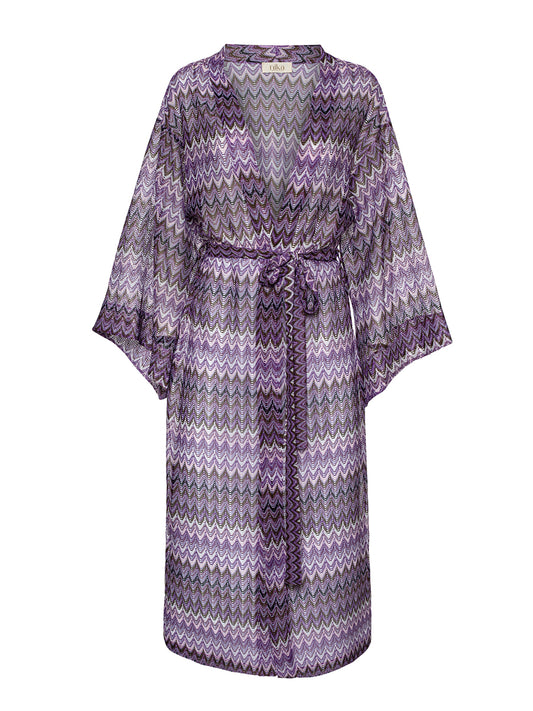 Maurizio Robe Purple Knit